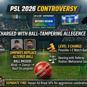PSL 2026 Fakhar Zaman Faces Possible Ban After Ball-Tampering Controversy