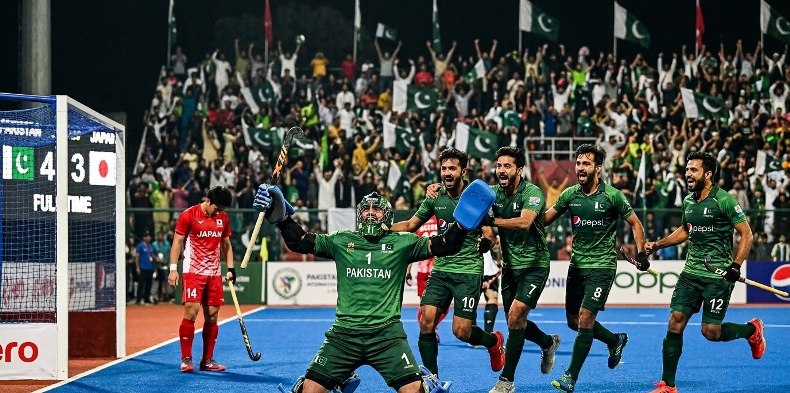 Pakistan vs japan hockey match 4-3