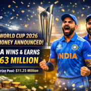 Prize Money Breakdown Revealed for ICC Men’s T20 World Cup 2026