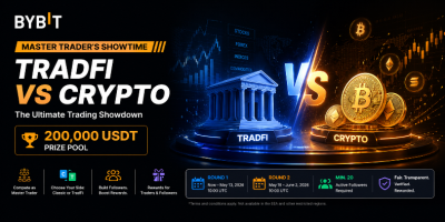 Bybit Ignites Competition with “TradFi vs Crypto” Trading Showdown - $200,000 Up for Grabs