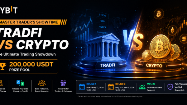 Bybit Ignites Competition with “TradFi vs Crypto” Trading Showdown - $200,000 Up for Grabs