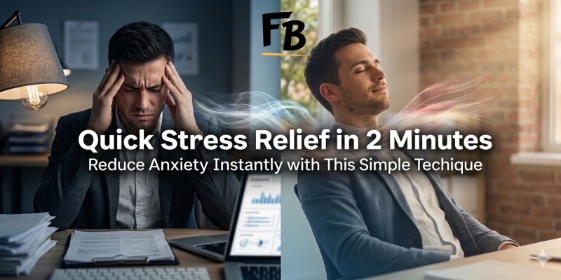 Quick Stress Release Technique A Proven 2-Minute Method to Reduce Anxiety Instantly
