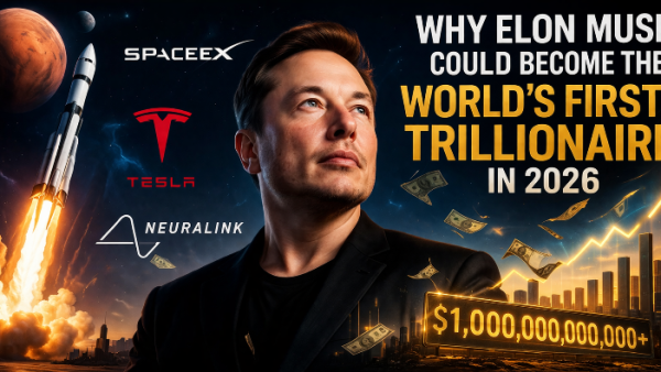 Why Elon Musk Could Become the World’s First Trillionaire in 2026