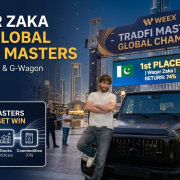 Waqar Zaka Beats 3,000+ Traders Worldwide, Drives Home a 2026 Mercedes G-Wagon