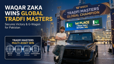 Waqar Zaka Beats 3,000+ Traders Worldwide, Drives Home a 2026 Mercedes G-Wagon