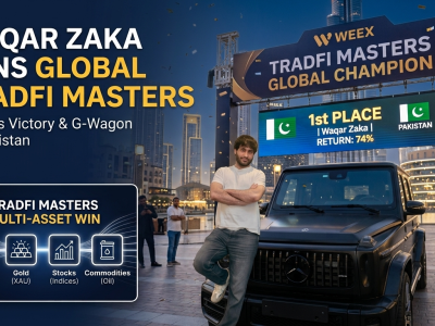 Waqar Zaka Beats 3,000+ Traders Worldwide, Drives Home a 2026 Mercedes G-Wagon