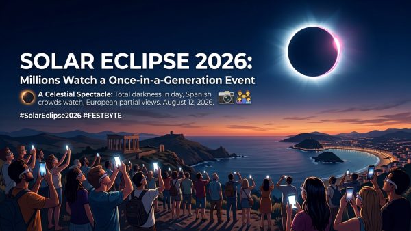 Solar Eclipse 2026 Millions Watch a Once-in-a-Generation Event