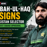 Misbah-ul-Haq Resigns as Pakistan Selector After Major Test Squad Overhaul