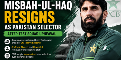 Misbah-ul-Haq Resigns as Pakistan Selector After Major Test Squad Overhaul